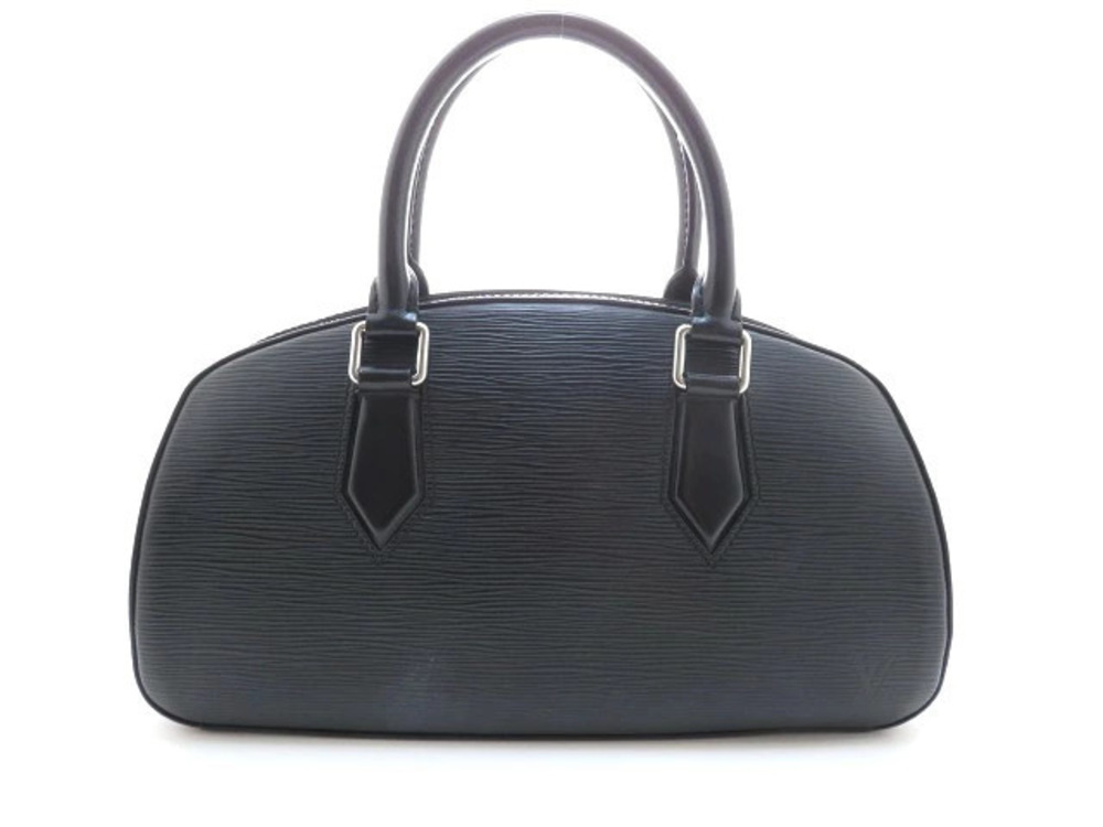 LOUIS VUITTON Jasmine Epi Noir Black Handbag
